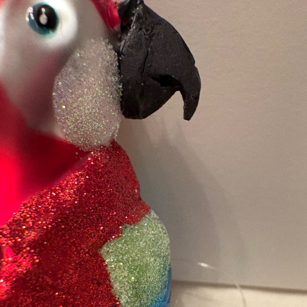 Colorful Parrot Bird Ornament Set - Picture 9 of 13